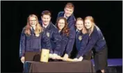  ?? SUBMITTED PHOTO ?? 2018-2019 New York FFA Officers