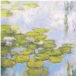  ?? FOTO: DPA ?? Das Schönste von Monet: Seerosenbi­lder wie „Nympheas“1916-19.