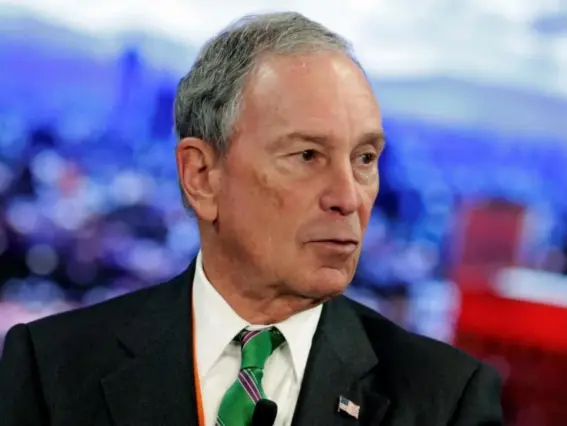 ??  ?? Michael Bloomberg says he does not want to get back into politics (Henry Romero/Reuters)