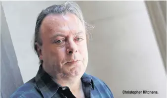  ??  ?? Christophe­r Hitchens.