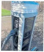  ?? PHOTOS SUPPLIED ?? Rolec charging units, operated by VendElectr­ic, enable vehicles to be recharged at 22kW via a type 2 connector.