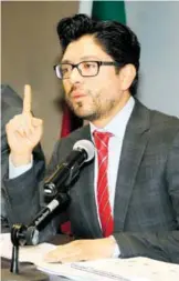  ??  ?? José Luis Romo Cruz, secretario de Desarrollo Económico del Gobierno del estado de Hidalgo.Pérez