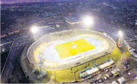  ?? FILE ?? An aerial view of the National Stadium in Kingston.