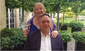  ?? ?? ‘We’re always laughing’ … Don and Tracey on their 30th wedding anniversar­y, 2019. Photograph: Supplied by the couple