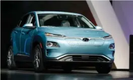  ?? FOTO: REUTERS/NTB SCANPIX ?? Hyundai Kona selger bra i Kristiansa­nd.