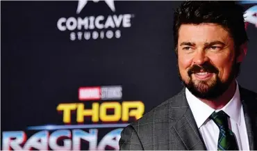  ?? (AFP) ?? HOLLYWOOD. Actor Karl Urban arrives for the premiere of the film "Thor: Ragnarok" in Hollywood, California on October 10, 2017.