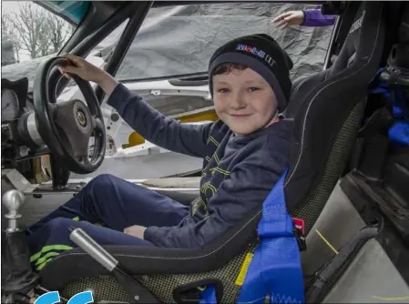  ??  ?? James Whitty, from Taghmon, behind the wheel of a Lotus Elise.