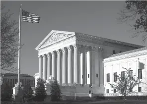  ?? Associated Press ?? The Supreme Court has already heard, but not decided, a major case about political line-drawing that has the potential to reshape American politics. Now the high court is taking up another and its decision to do so is a lingering mystery that likely...