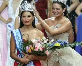  ?? ABS-CBN News ?? Michelle Dee won the Miss World Philippine­s title in 2019