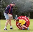  ?? Foto: Philipp Brandstädt­er ?? Hier siehst du das Training beim Berliner Rugby Club.