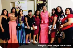  ?? Elangeni TVET College Staff Awards ??