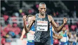  ?? LV ?? Tim Cheruiyot, ganador del 1.500 en las tres últimas Diamond League