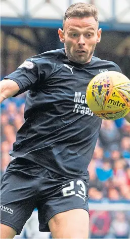  ?? Picture: SNS Group. ?? Dundee defender Andy Boyle returned to the side in place of the injured Darren O’Dea and impressed in the absence of the former Celtic player.