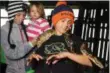  ?? DISPATCH STAFF PHOTO ?? Kannon Curro holds a Boa constricto­r during the Great Swamp Conservanc­y’s 13th annual Fall Migration Nature Art Festival on Saturday, Sept. 13, 2014. This year’s festival will take place Saturday, Sept. 15, 2018, from 10 a.m. to 4p.m.