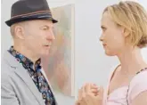  ?? IFC FILMS ?? A married gallery owner (Bob Odenkirk) is having an affair with a college instructor (Radha Mitchell) in “Life Upside Down.”