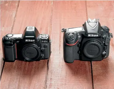  ?? PHOTOS: 123RF ?? Nikon still has film bodies for sale.