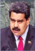  ??  ?? President Maduro