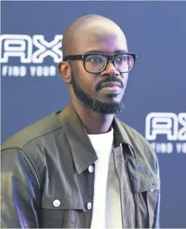  ??  ?? MAN OF THE MOMENT. DJ Black Coffee at the Axe launch.