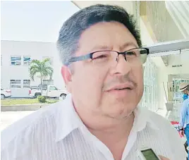  ?? ?? Julio César Cabrales, director del ITSC al padrón de violentado­res.
