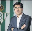  ??  ?? Ángel Haro, presidente del Real Betis