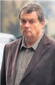  ??  ?? Bruce McLean arriving at Chester Crown Court this week