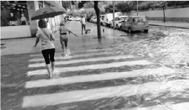  ?? Foto: CBN-Archiv ?? Starkregen wie zuletzt in Dénia wird häufiger auftreten.