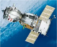  ?? | FOTO: NASA ?? La nave Espacial Soyuz de Rusia.