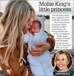  ?? Mollie King ?? LOVE