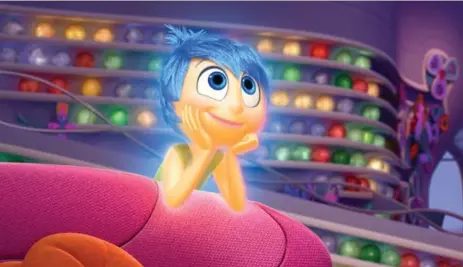  ?? PIXAR/THE ASSOCIATED PRESS ?? Learn to take joy in the simple act of watching a movie without all the unnecessar­y bells and whistles of 3D or 4DX auditorium­s.