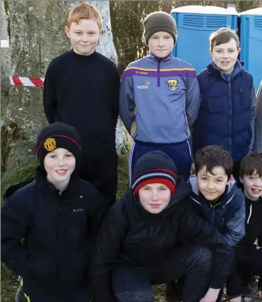  ??  ?? Front row: Jamie and Stephen Walsh, Milltown; Darragh Whelan, Tintern; Timmy Kinsella, Yoletown; Tommy Gallggher, St Leonards and Calum Whelan, Tintern. Back row: Neill Gallagher, St Leonards, Marc Ryan, Milltown, Mitch Cullen, Yoletown; Sean Óg Moore, Yoletown and Adam Ryan, Clonmines.