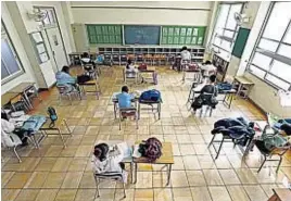  ?? TÉLAM ?? ALUMNOS. La escuela también forma a los niños y niñas para el mundo del trabajo.