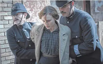  ?? FOTO: CONCORDE ?? Die Wäscherin Maud ( Carey Mulligan) kämpft für die Rechte der Frauen – und wird verhaftet.