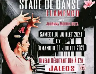  ??  ?? L’affichette du stage