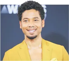  ??  ?? Smollett arrives at the 2017 Bet Awards, in Los Angeles. — Reuters file photo