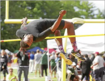  ?? JOHN BLAINE — FOR THE TRENTONIAN ?? Trenton’s Semaj Willis is scheduled to compete in the high jump on Friday at the Penn Relays.