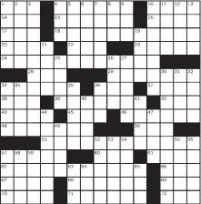  ?? PUZZLE BY: BRIAN THOMAS AND ANDREA CARLA MICHAELS NO. 1217 ??