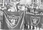  ??  ?? Los Raiders tienen mucha afición en la Ciudad de México.