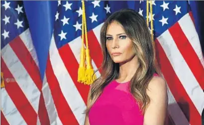  ?? KENA BETANCUR / AFP / ARCHIVO ?? Melania Trump, en el Trump National Golf Club Westcheste­r en Briarcliff Manor (Nueva York), el 6 de junio