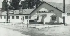  ??  ?? An undated photo of the Flamingo Club in Detroit, which was recognized in the Green Book as a safe place for AfricanAme­ricans to lodge in the pre-civil rights era.