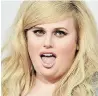  ??  ?? Rebel Wilson