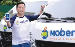  ??  ?? Mr. Dennis Ng - Founder & CEO of Mober