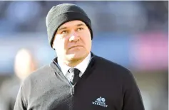  ?? — AFP photo ?? Highly-rated New Zealander coach Dave Rennie has extended his contract with Glasgow Warriors for a further year.