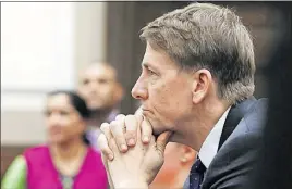  ?? [ERIC ALBRECHT/DISPATCH] ?? Will Grove City’s Richard Cordray remain director of the Consumer Financial Protection Bureau? If not, the Democrat could return home to run for governor.