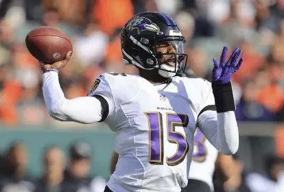  ?? Aaron Doster, The Associated Press ?? Quarterbac­k Josh Johnson has been well-traveled in his career, with last year’s stint in Baltimore constituti­ng his 14th NFL team since entering the league in 2009.