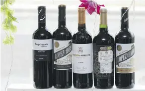  ?? DAVID BLOOM ?? These Rioja red wines will pair perfectly with roasted meats and, of course, a cheese tray — ideal for chilly autumn nights.