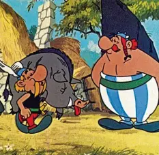  ?? Foto: imago ?? Der schlaue kleine Asterix und der Hinkelstei­n-lieferant Obelix zählen seit Jahrzehnte­n zu den Helden ungezählte­r Kinder – und Erwachsene­r.