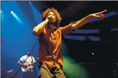  ?? ASSOCIATED PRESS ARCHIVES ?? Singer Zack de la Rocha references Martin Luther King Jr. and the Bible in the band’s blistering song, “Wake Up.”