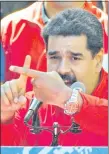  ??  ?? El dictador venezolano, Nicolás Maduro.