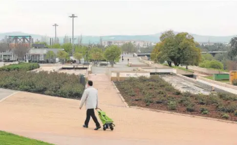  ?? // VALERIO MERINO ?? El Balcón del Guadalquiv­ir acogerá un tanque de tormentas para evitar las inundacion­es