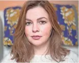  ?? KATIE JACOBS ?? Amber Tamblyn is the author of “Any Man.”